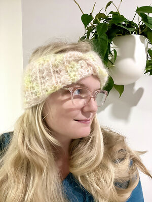 Oh My Fuzzy Stars Ear Warmer