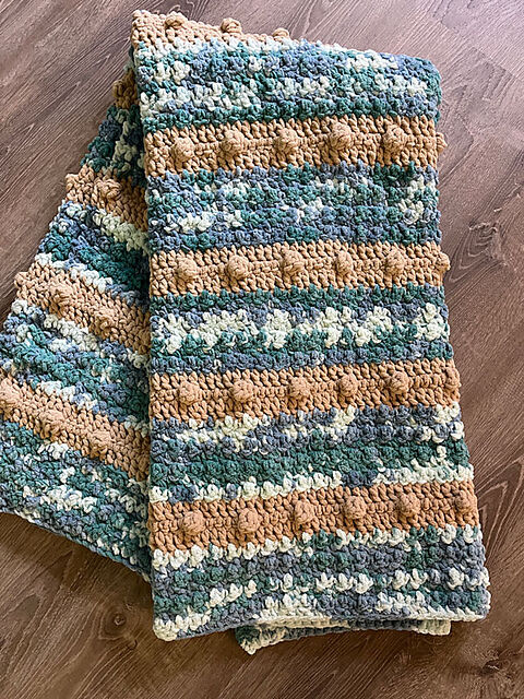 Crochet Patterns Galore - Sand & Surf Blanket