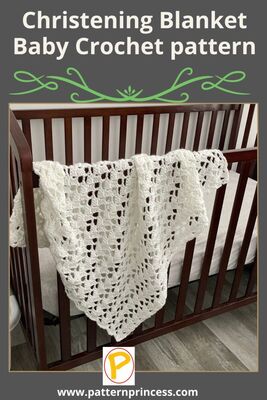 Christening Baby Blanket