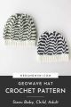 Unique Striped Crochet Hat – Geowave Hat