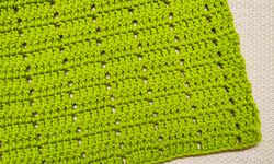 Easy Crochet Filet Blanket