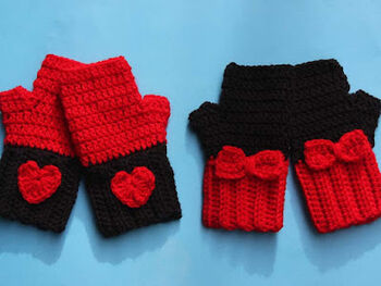Valentines Gift Woolen Gloves