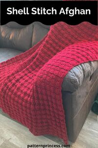 Shell Stitch Afghan