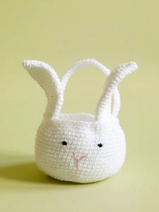 Amigurumi Bunny Basket