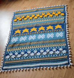 A Winter's Night Rhapsody Blanket