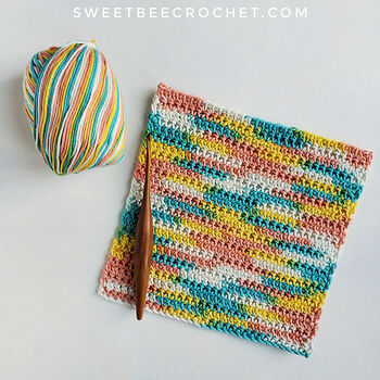 Easy Stitch Washcloth