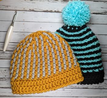 Reversible Stripes Hat