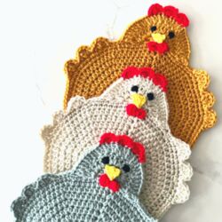 Farmhouse Chicken Potholder