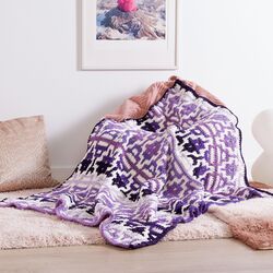 Mosaic Ombre Blanket