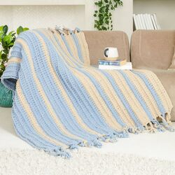 Vertical Ridges Blanket