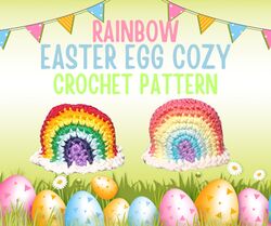 Rainbow Egg Cozy