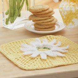 Dizzy Daisy Dishcloth