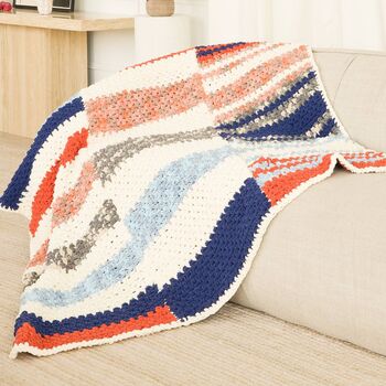 Patchwork Stripes Blanket