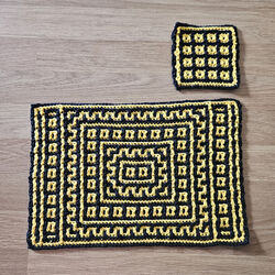 Mosaic Coaster and Placemat