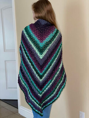 Beginner Friendly Crochet Shawl