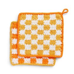 Checkered Dishcloth