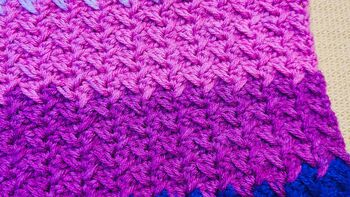 How To Crochet A Blanket With Spiked Sedge Stitch