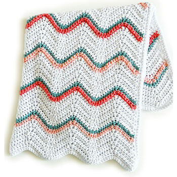 Tulip Ripple Baby Blanket