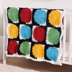 Connect the Crochet Dots Baby Blanket