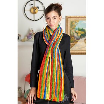 Rainbow Road Scarf