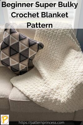 Beginner Super Bulky Baby Blanket