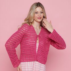 Mesh Cardigan