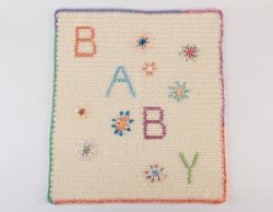 Monogrammed Baby Blanket