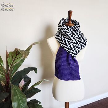 Neeta Chevron Mosaic Scarf