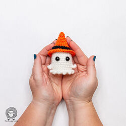 Fab-Boo-Lous Mini Crochet Ghost