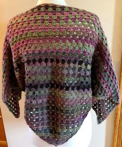 Secret Pathways Triangle Poncho