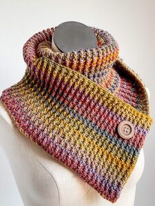 Sassy Autumn Infinity Scarf