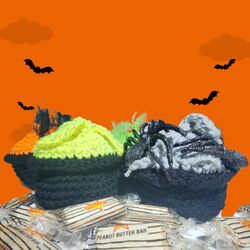 Witch's Cauldron Trick-or-Treat Bag