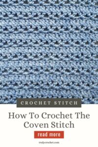 How To Crochet The Coven Stitch
