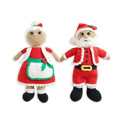 Santa and Mrs. Claus Dolls