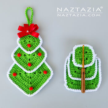 Granny Square Christmas Tree