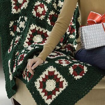 Snowflake Scandinavian Throw