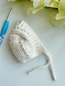 Preemie Crochet Bonnet