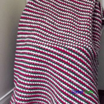 Alternating Striped Afghan