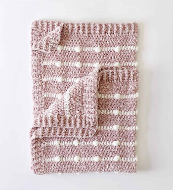 Velvet Dotted Lines Blanket