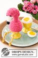 Cafe Flamingo Egg Cozy