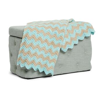 Chevron Stripes Throw