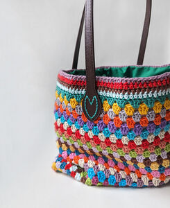 Cotton Granny Tote