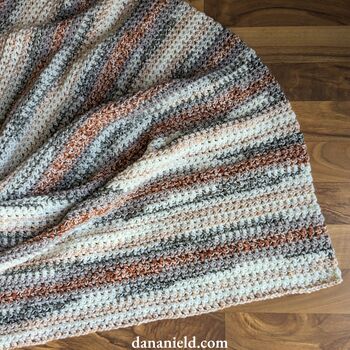 Unisex Crochet Shawl for Charity