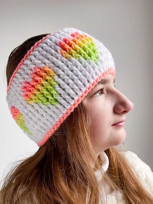 Heart Ear Warmer Headband