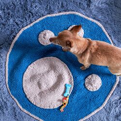 Paw Print Pet Rug