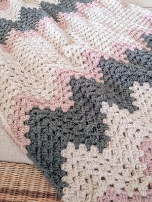 Chunky Chevron Blanket