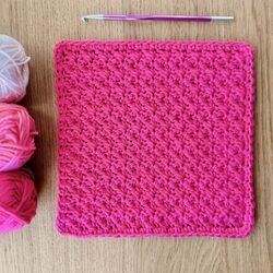 Thicket Stitch Washcloth