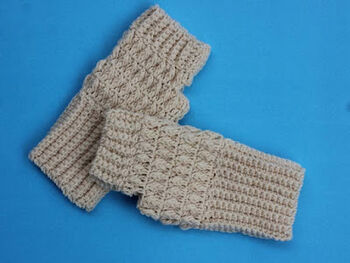 Solid Fingerless Gloves Mittens