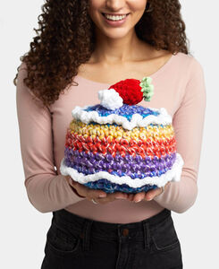 Joy Strawberry Rainbow Cake