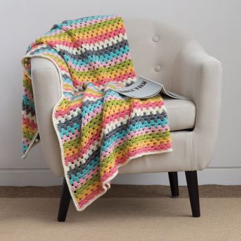 Granny Stripes Afghan